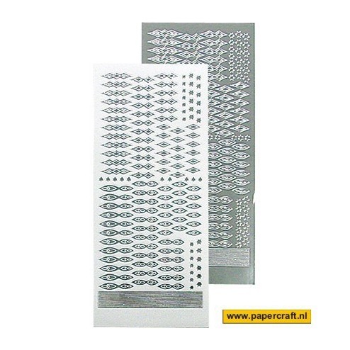 Star Sticker Mirror Silver
