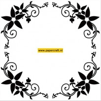 EFE010 Flower Frame Round