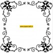 EFE009 Flower Frame Square