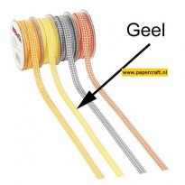 Ruitenband Geel