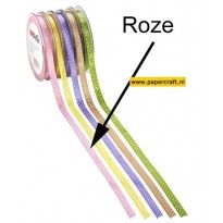 Lint met Punten Roze
