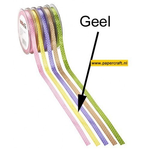 Lint met Punten Geel