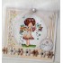 JU0925 Flower Ribbon White and Off White