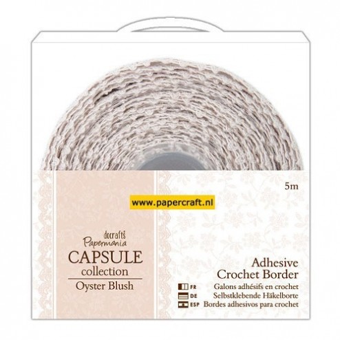 Oyster Blush Crochet Borders
