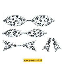 UMS565 Floral Bow