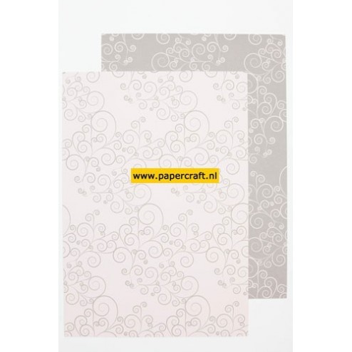 804 Swirl Karton Lichtroze