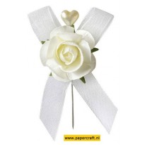Rozenstekker met Hart Creme