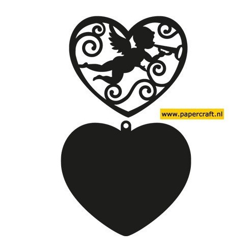 CR1283 Filigree Angel Heart