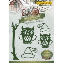 YCD10003 Christmas Owls