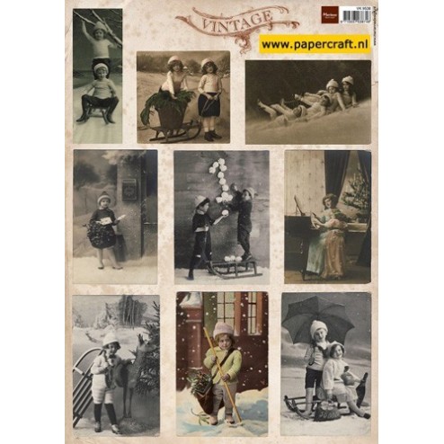VK9538 Tiny's Vintage Christmas Cards 2