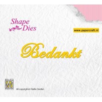 SD049 Dutch Text Bedankt
