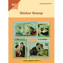 6013/0261 Postzegel Stickers