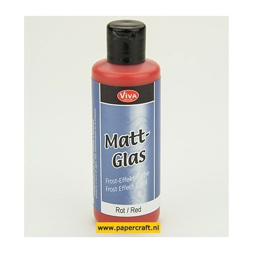 Matt-Glas Rot