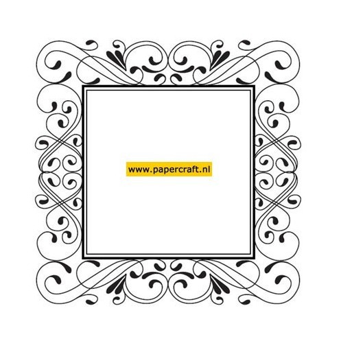 UMS583 Delicate Deco Square