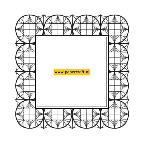 UMS584 Geometric Square