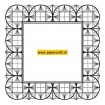 UMS584 Geometric Square