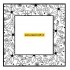 UMS589 Floral Doodle Square
