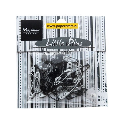 JU0944 Mini Pins Black & White