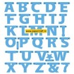 LR0340 Alphabet Garland