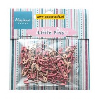 JU0942 Mini Pins Light Pink & Pink