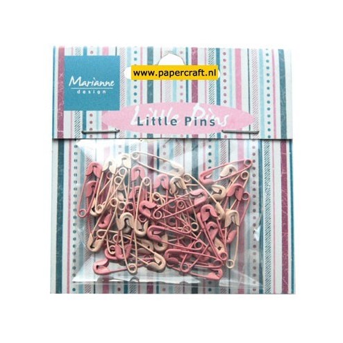 JU0942 Mini Pins Light Pink & Pink