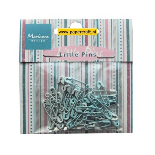 JU0943 Mini Pins Light Blue & Blue