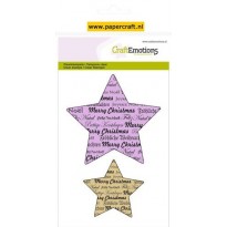 5-Punts Ster Tekst Kerst