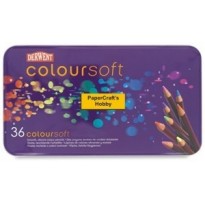 Derwent in metalen etui - 36 stuks