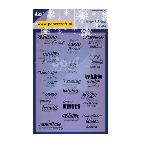 6410/0124 Winter Wishes Stars