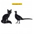 CR1341 Tiny's Animals Fox & Pheasant