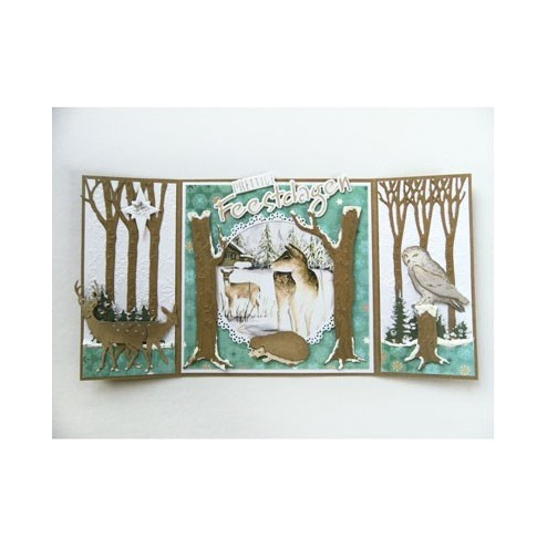 CR1339 Tiny’s Animals Owl & Hedge Hog
