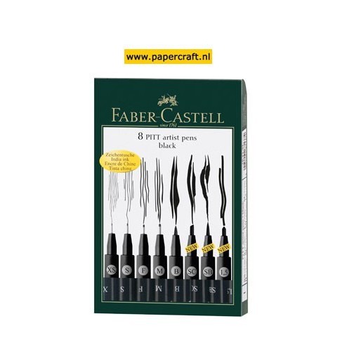 167137 Artist Pen Set 8 stuks