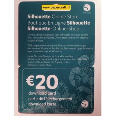20 Euro Download Card
