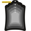 CR1352 Labels Basic Shape