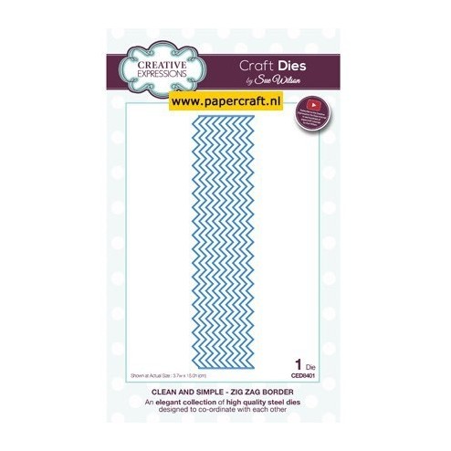 CED8401 Zig Zag Border