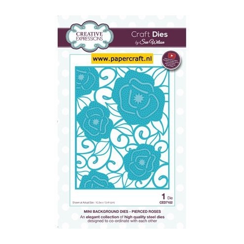 CED7102 Pierced Roses