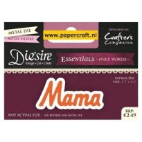 Crafter's Companion Snijmal Mama uit de Die'sire Essentials collectie, code: DS-E-W-06
