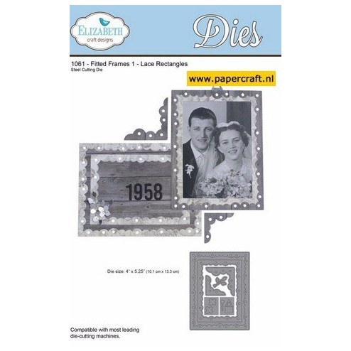 1061 Fitted Frames 1 Lace Rectangles