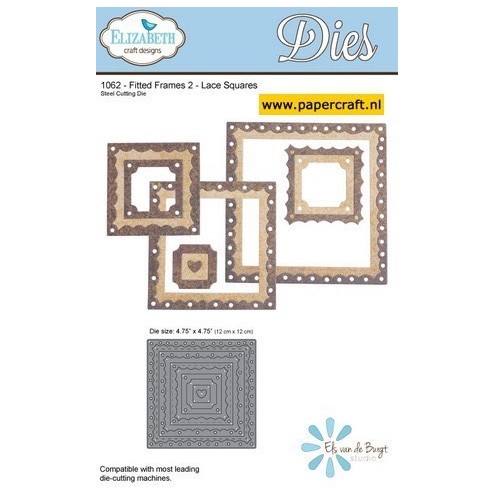 1062 Fitted Frames 2 Lace Squares