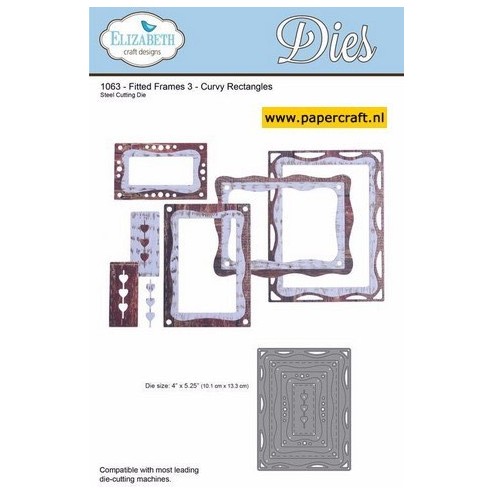 1063 Fitted Frames 3 Curvy Rectangles