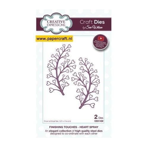 CED1459 Heart Spray