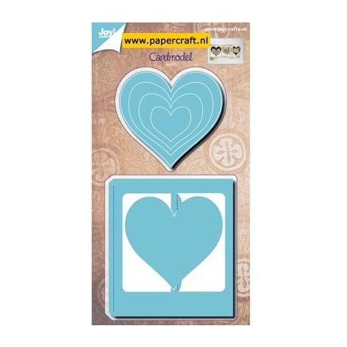 6002/0556 Kaartmodel Hart Hartjes