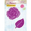 Beautiful Flowers Stencil 5