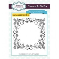 UMS730 Holly Berry Frame