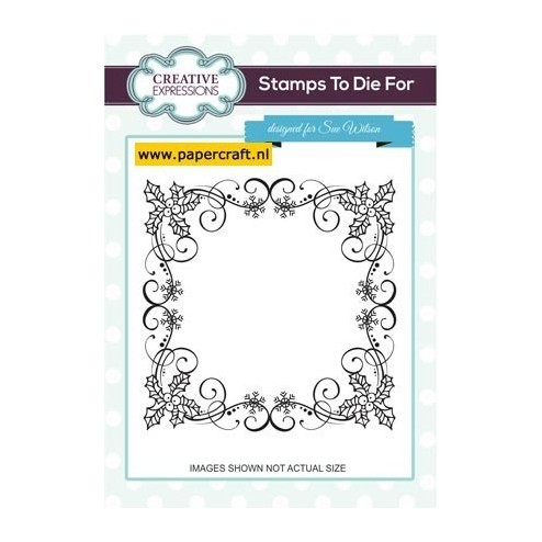 UMS730 Holly Berry Frame