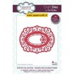 CED3078 Snowflake Filigree Frame