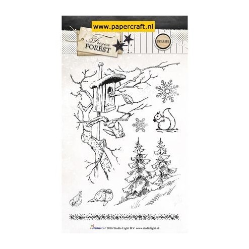 STAMPFF148 Frozen Forest 148