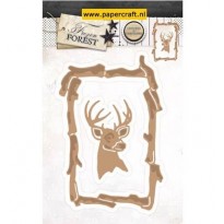 Frozen Forest Stencil 18