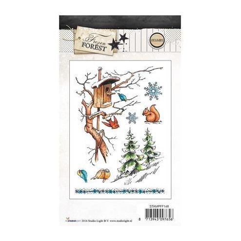 STAMPFF148 Frozen Forest 148
