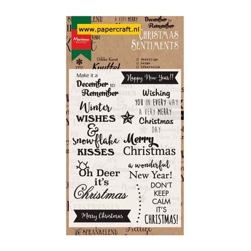 CS0980 Christmas Sentiments